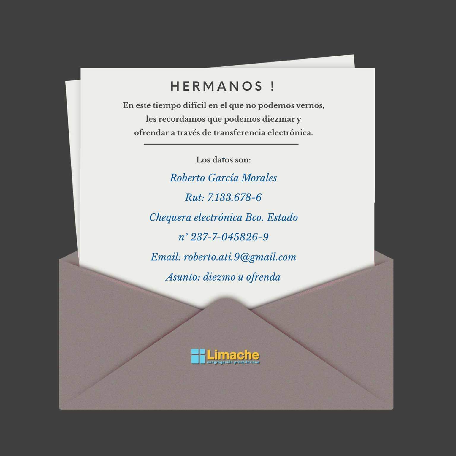 Diezmo u Ofrenda - Limache